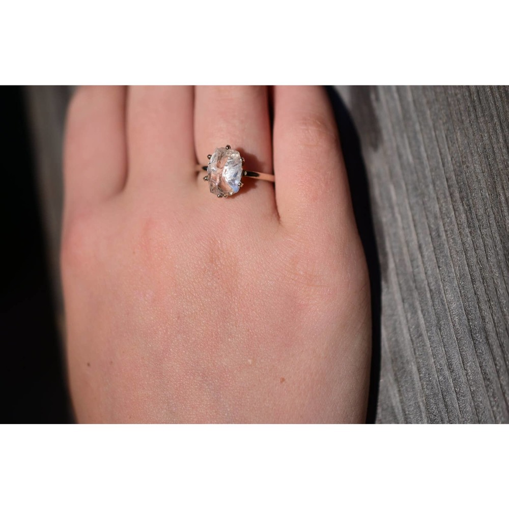Engagement rings, raw diamond ring, raw stone ring, alternative engageme…